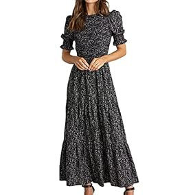 BTFBM Women’s Dresses Crewneck... | Amazon (US)