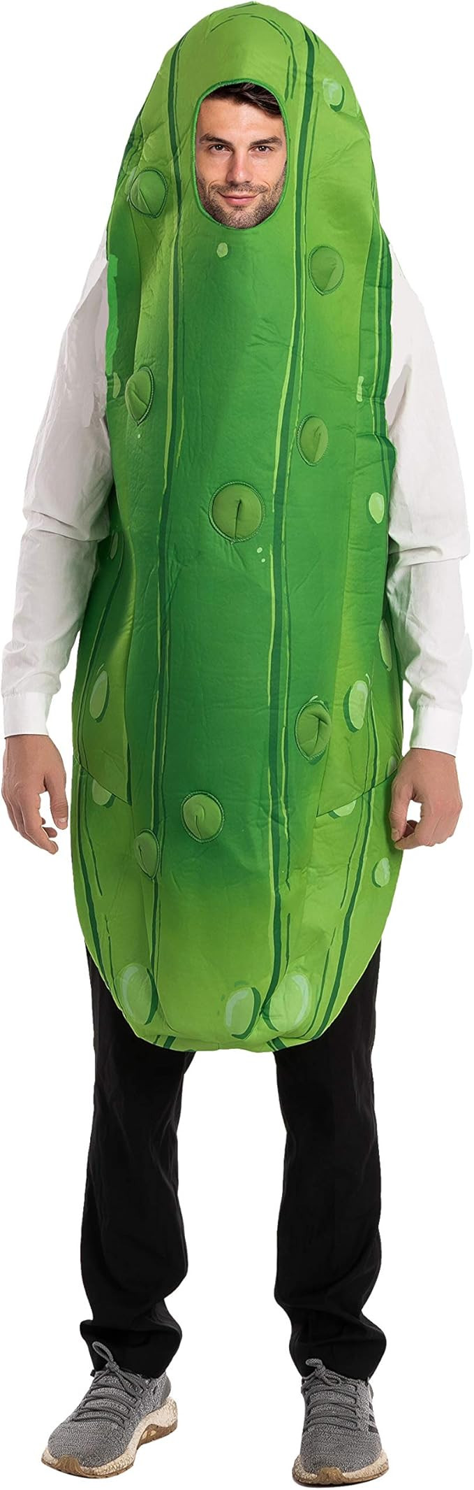 Spooktacular Creations Pickle Jumpsuit Costume for Adult, Halloween Dress Up, Trick-or-Treating | Amazon (US)