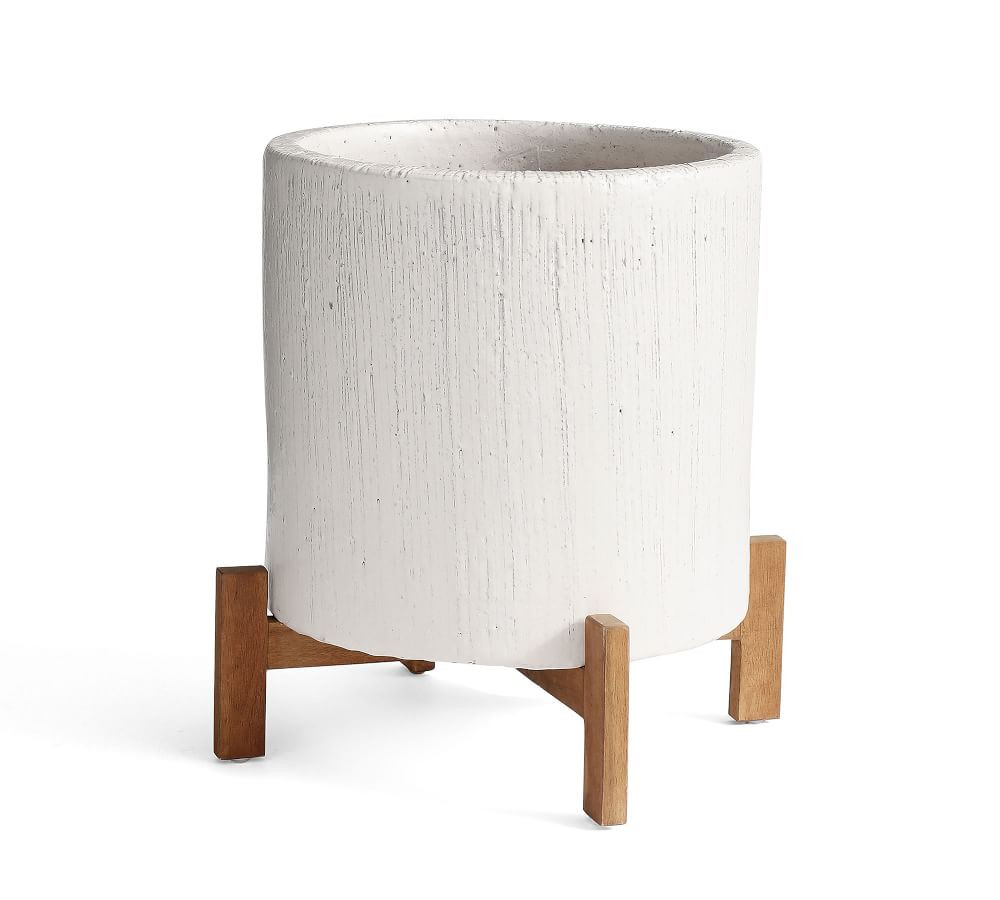 Bungalow Planter - Ivory | Pottery Barn (US)