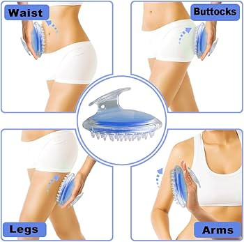 TailaiMei Anti Cellulite Massager Brush, Body Shower Scrubber for Cellulite Remover - Improve Cir... | Amazon (US)