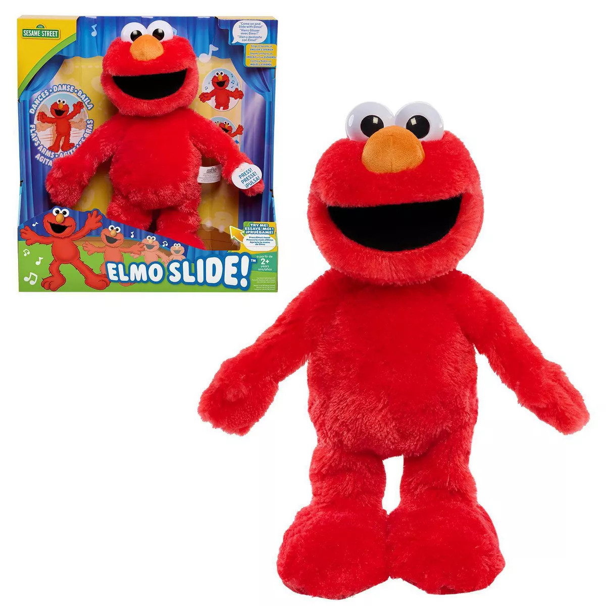 Sesame Street Elmo Slide Plush | Target