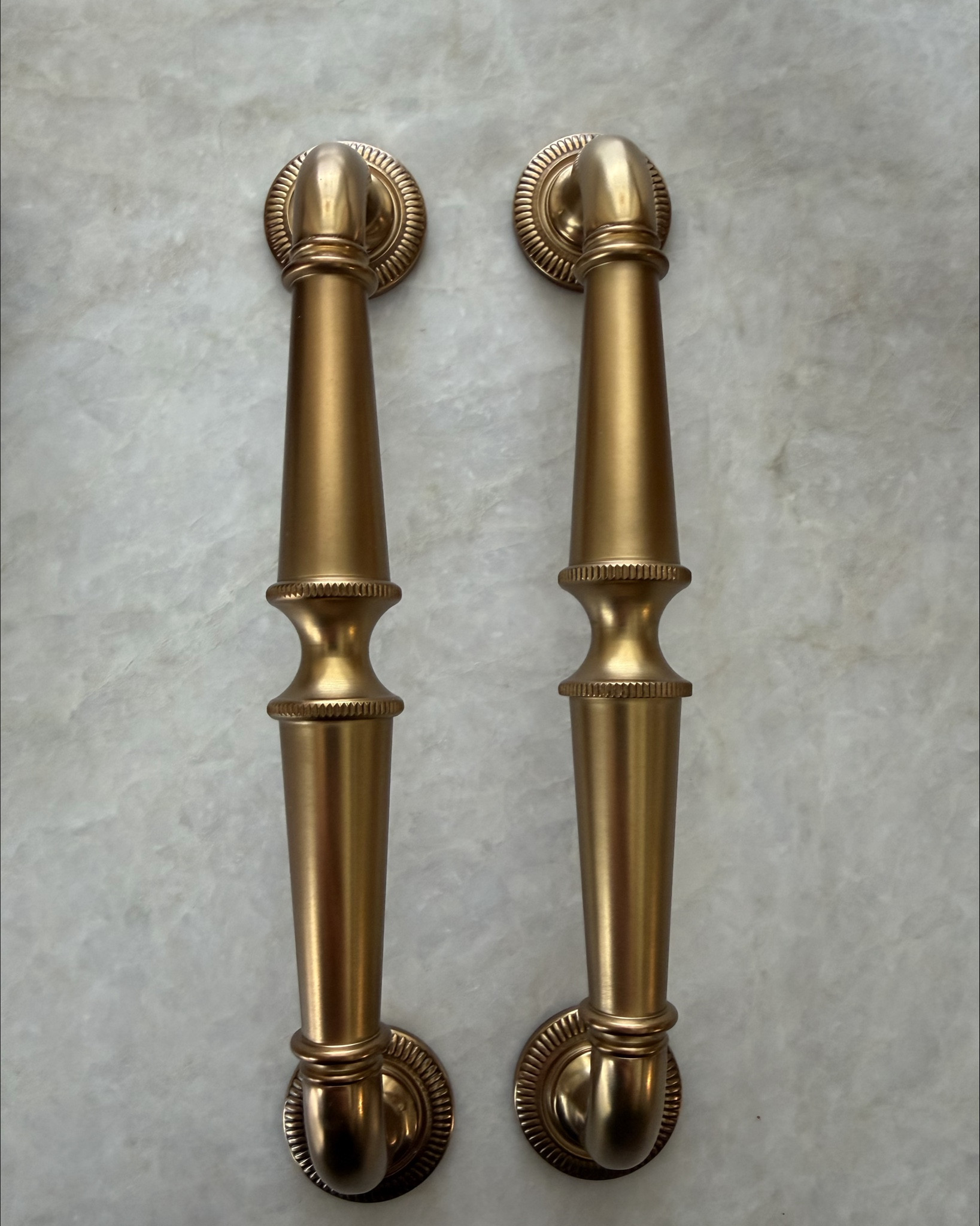 Beautiful brass hardware. New collection and new color Heritage Brass! #rejuvenation #hardware 

#LTKU #LTKHome
