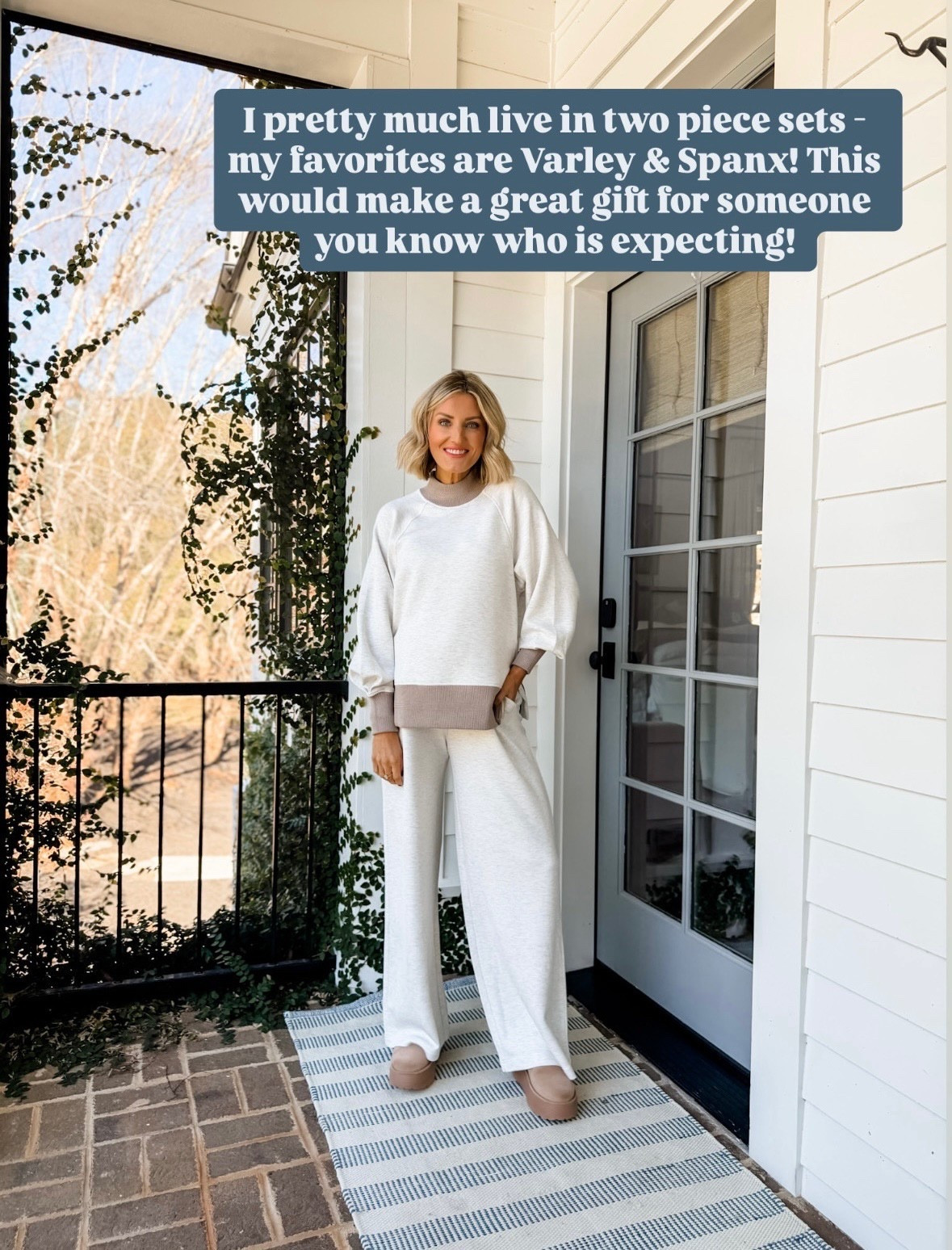 A matching set is the perfect gift for a new or expecting mom! So cozy!

Loverly Grey, matching set, lounge set, loungewear, pregnancy essentials, maternity essentials 

#LTKBump #LTKBaby