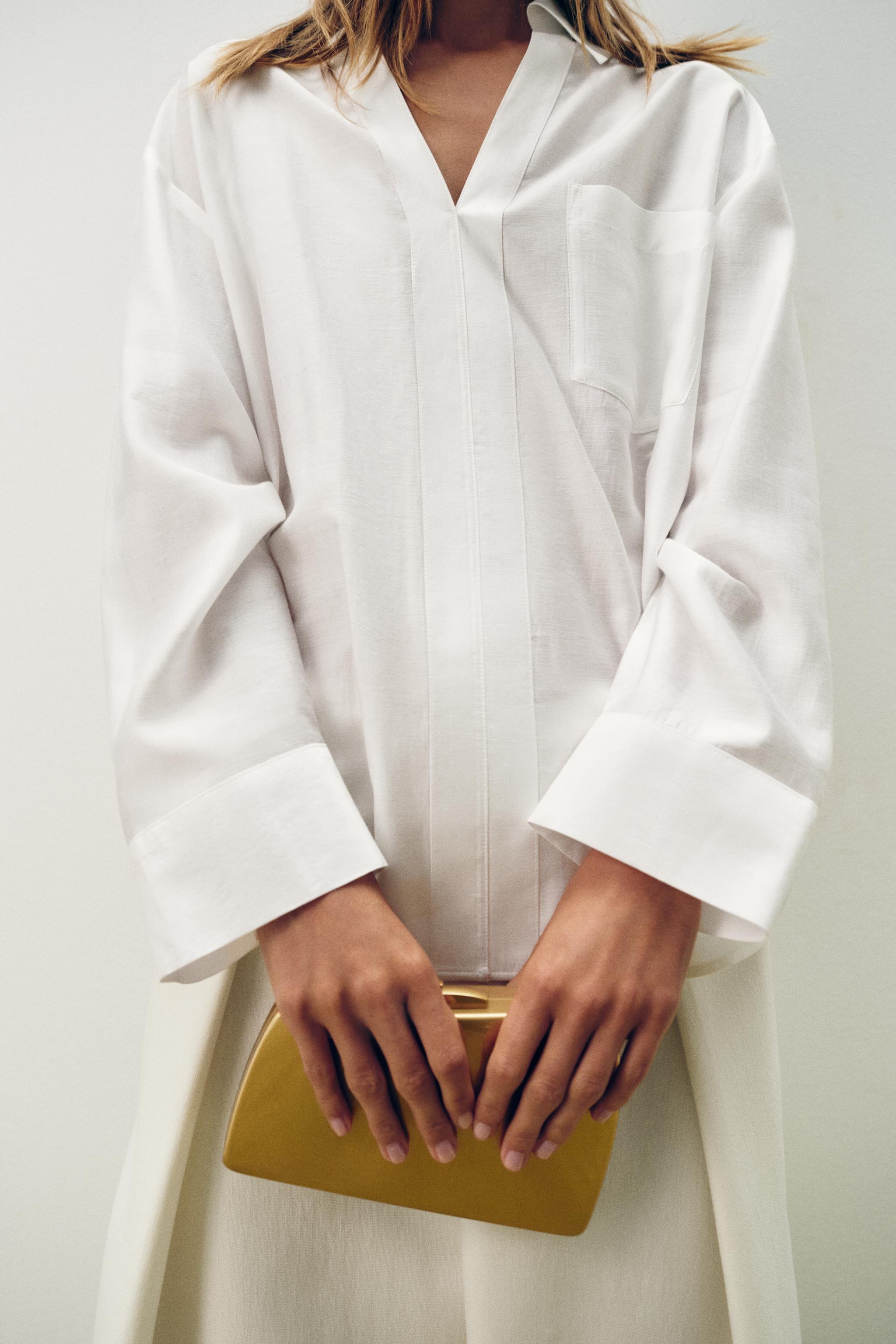 METAL CLUTCH BAG | Zara US