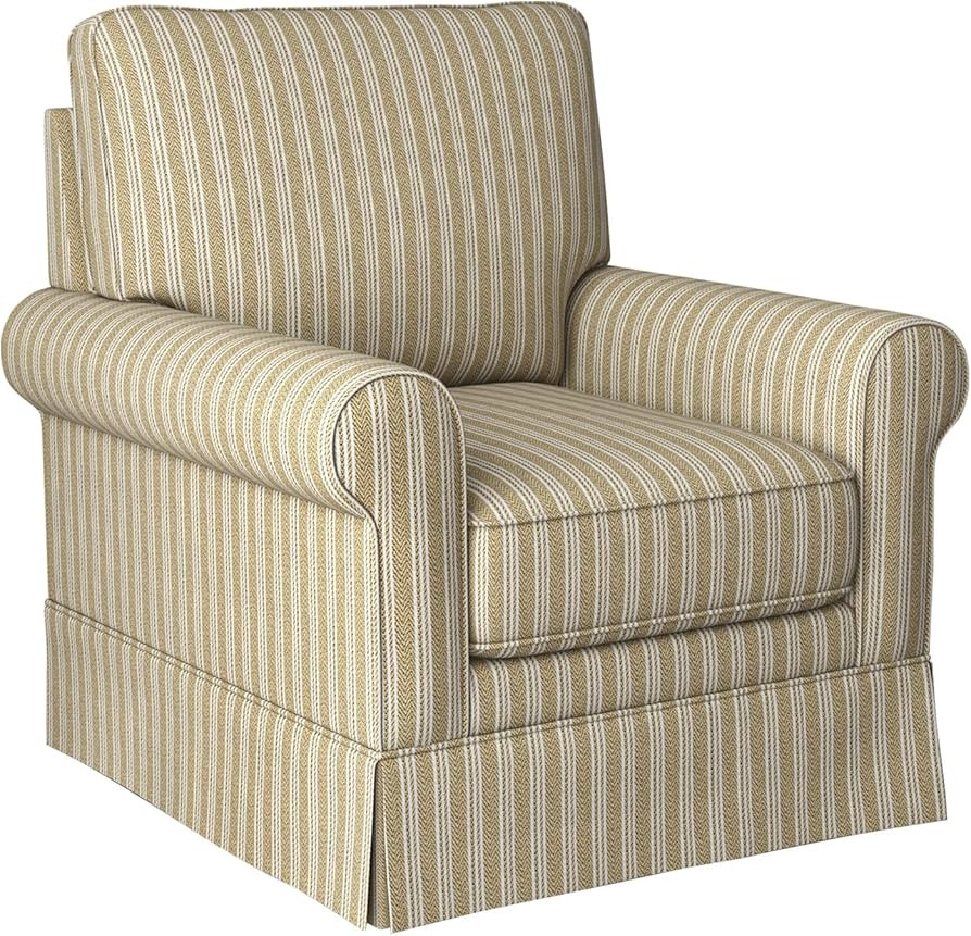INZOY Swivel Accent Chair Linen Mid Century Modern Chair, Comfy Swivel Barrel Reading Chair, Upho... | Amazon (US)