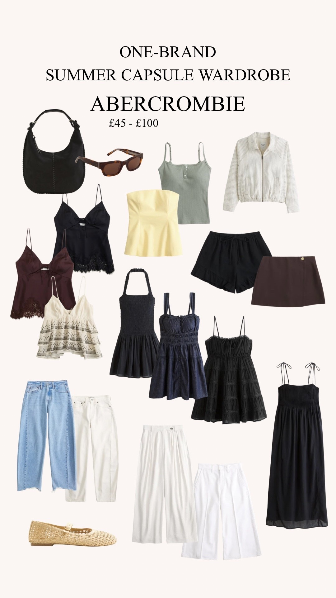 One-brand only Summer Capsule Wardrobe: ABERCROMBIE

#LTKsummer #LTKuk #LTKstyletip