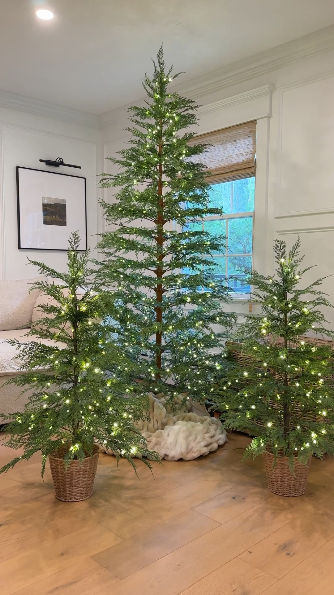 LIMITED STOCK  ✨ The viral My Texas House Christmas trees are back in stock for shipping! Available in 24”, 4 ft potted (my favorite) along with 7.5 (shown), 9, & 12 ft. Stock can vary by location. Check for local pickup. 

holiday decor | neutrals | cozy home


#LTKHoliday #LTKSaleAlert #LTKSeasonal