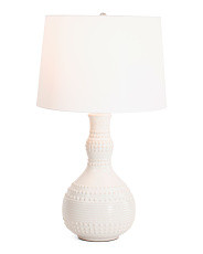 28in Droplet Ceramic Table Lamp | Bedroom | Marshalls | Marshalls