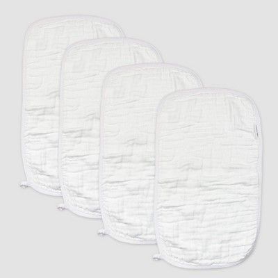 Honest Baby 4pk Organic Cotton Burp Cloth | Target