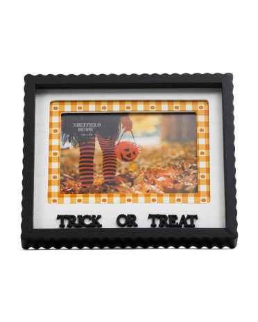 4x6 Trick Or Treat Tabletop Picture Frame | TJ Maxx
