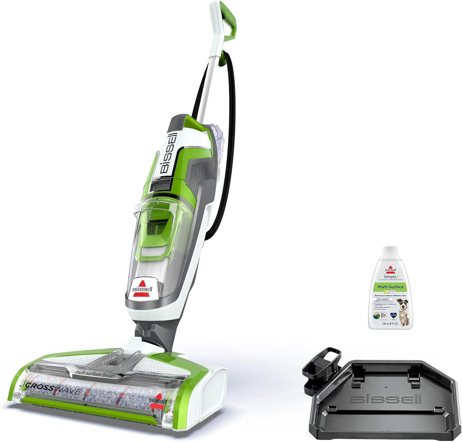 Bissell Crosswave Turbo Vacuum Mop All in One Wet and Dry Vac Combo Hard Floor & Area Rug Cleaner, 3888A | Amazon (US)