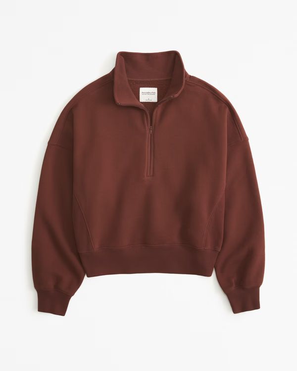 Essential Sunday Half-Zip | Abercrombie & Fitch (US)