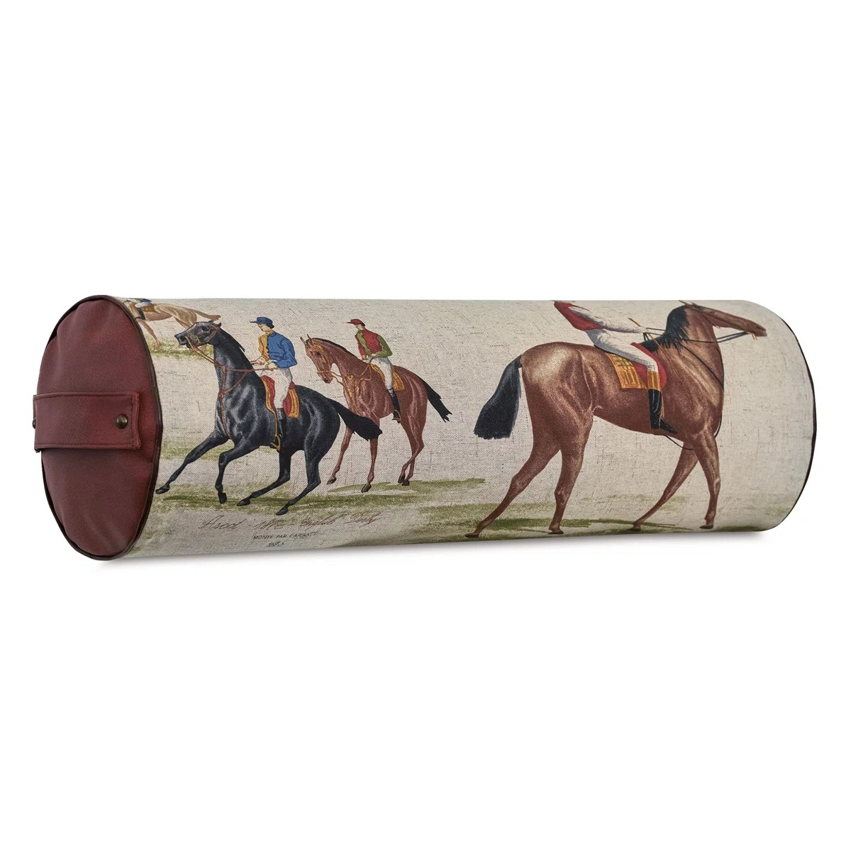 Equestrian Animal Print Cotton Blend Throw Pillow | Wayfair North America