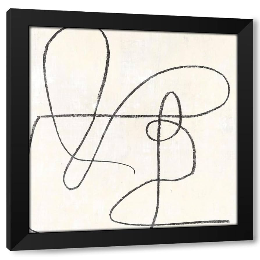 ArtDirect Juxtaposing 28x28 Extra Large Black Modern Wood Framed Art Print by PI Studio | Amazon (US)