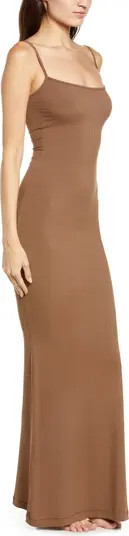 SKIMS Ribbed Long Slipdress | Nordstrom | Nordstrom