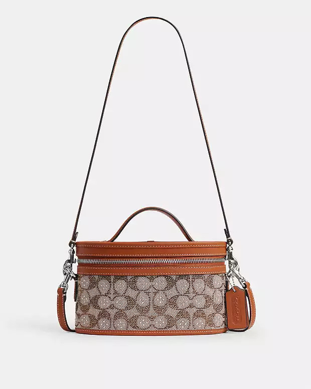 Trail Bag In Crystal Signature Jacquard | Coach (US)