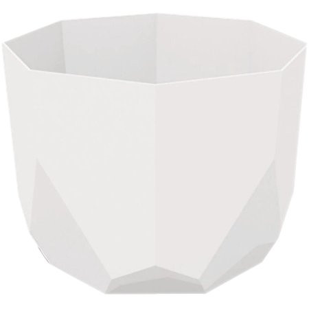 1Pack Bloem Tuxton 6 In. Plastic Casper White Planter | Walmart (US)