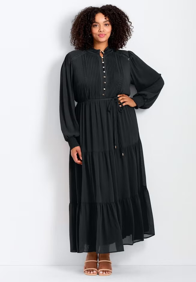 Jasmine Tiered Maxi Dress | Avenue