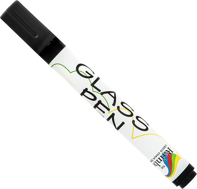 Glass Pen Window Marker: Glass Markers, Car Marker or Mirror Pen with Washable Paint - Car Window... | Amazon (US)