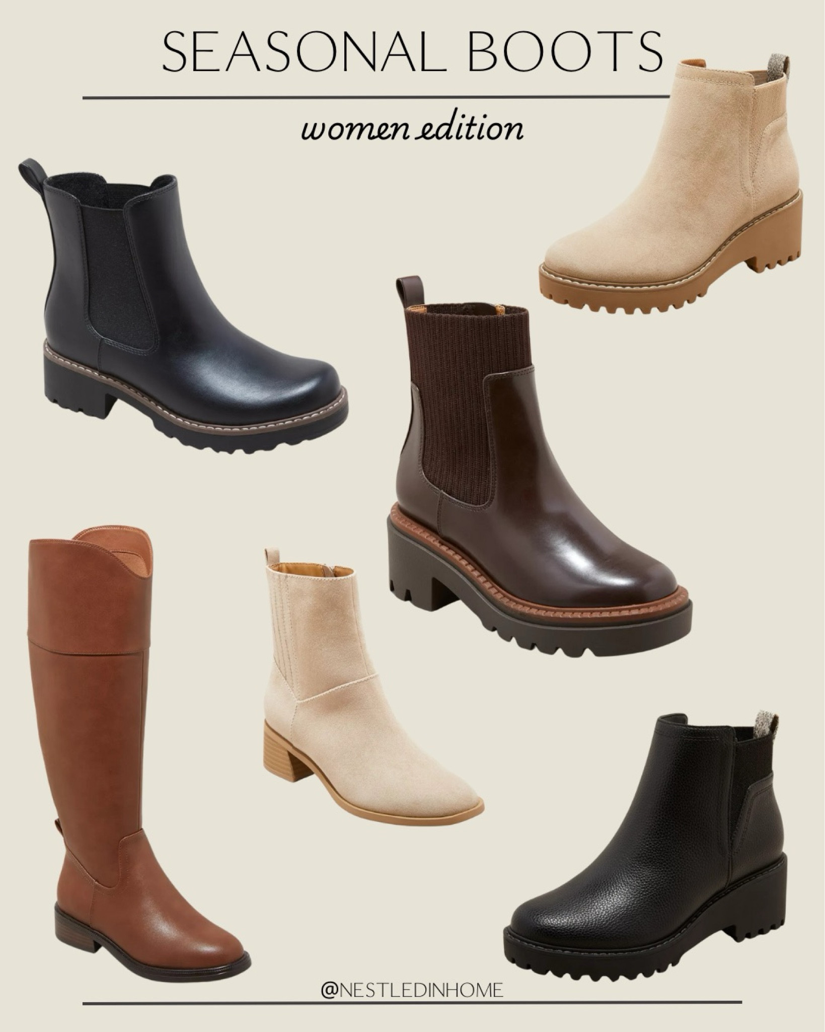 Seasonal Boots for Women

#LTKShoeCrush #LTKSeasonal #LTKHoliday