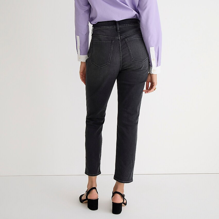 Petite curvy 10" vintage slim-straight jean in charcoal | J. Crew US