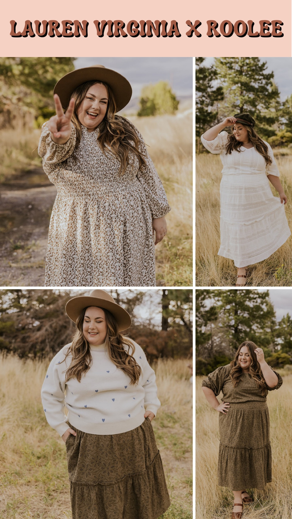 Lauren Virginia x Roolee goes up to a 5XL! #sizeinclusive #rooleefinds

#LTKFind #LTKcurves #LTKstyletip