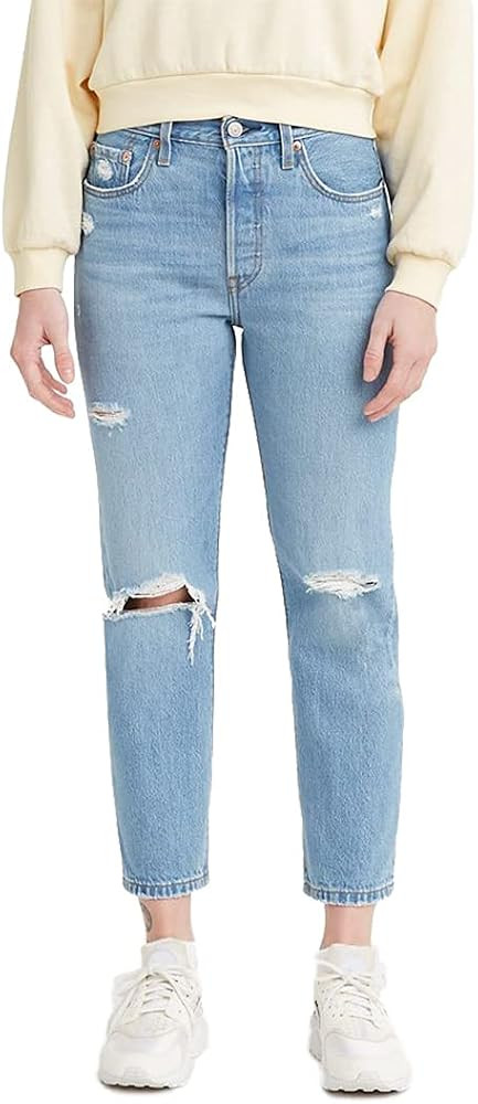 Levi's Women's 501 Crop Jeans | Amazon (US)