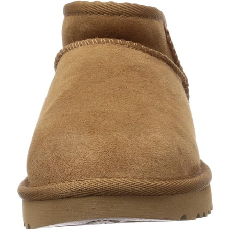 UGG Classic Ultra Mini Boot Suede Womens Shoes Size 10 Color: Chestnut | Walmart (US)