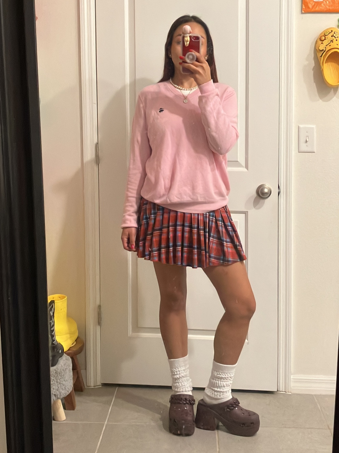 sweater skirt combo 

#LTKstyletip #LTKshoecrush #LTKMostLoved