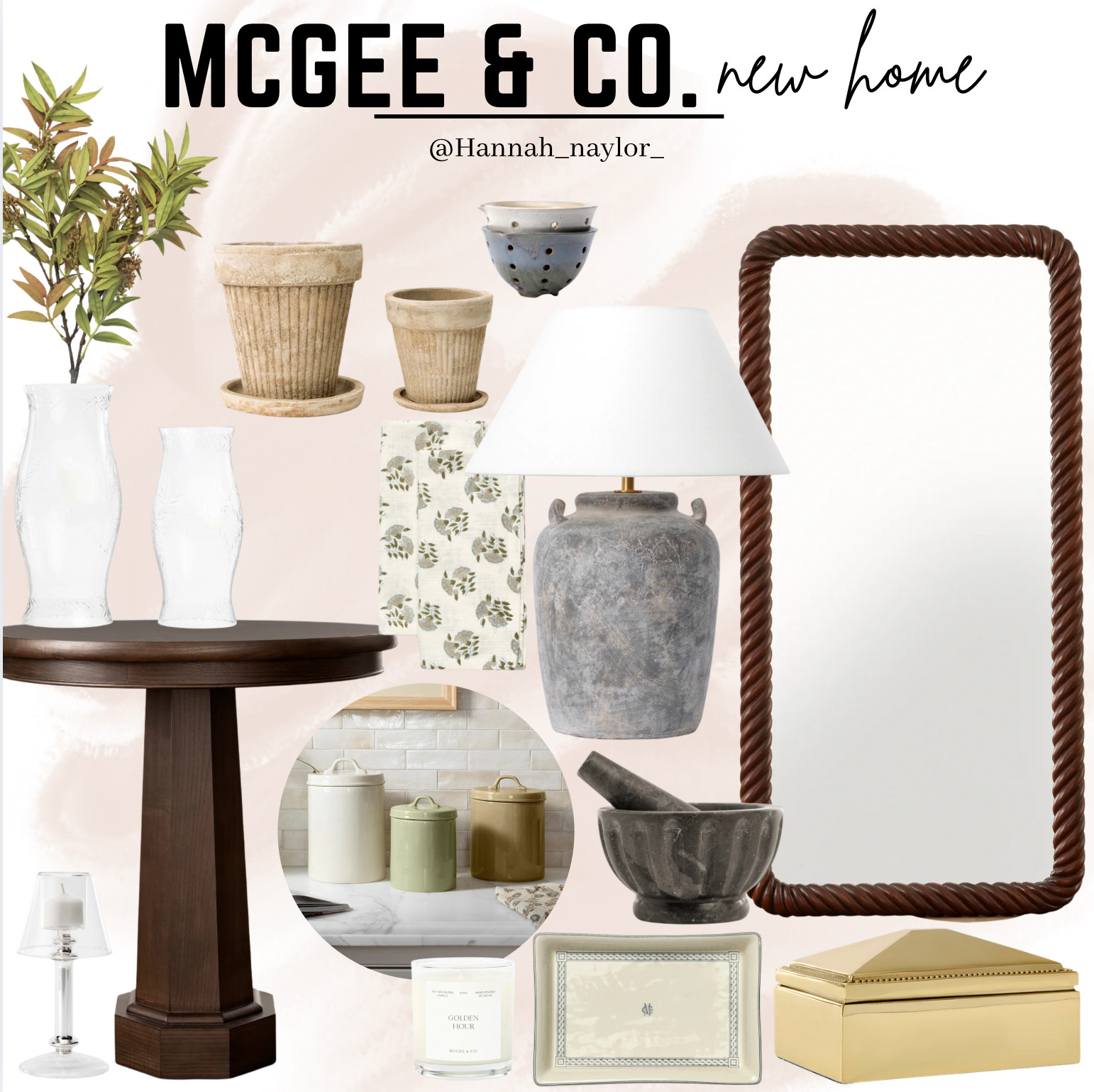 NEW spring collection from McGee & Co. 
Use CODE: 15OFF2025WEB for 15% off your order! #mcgeeandco #springdecor #spring  

 #LTKU #LTKHome #LTKFindsUnder50