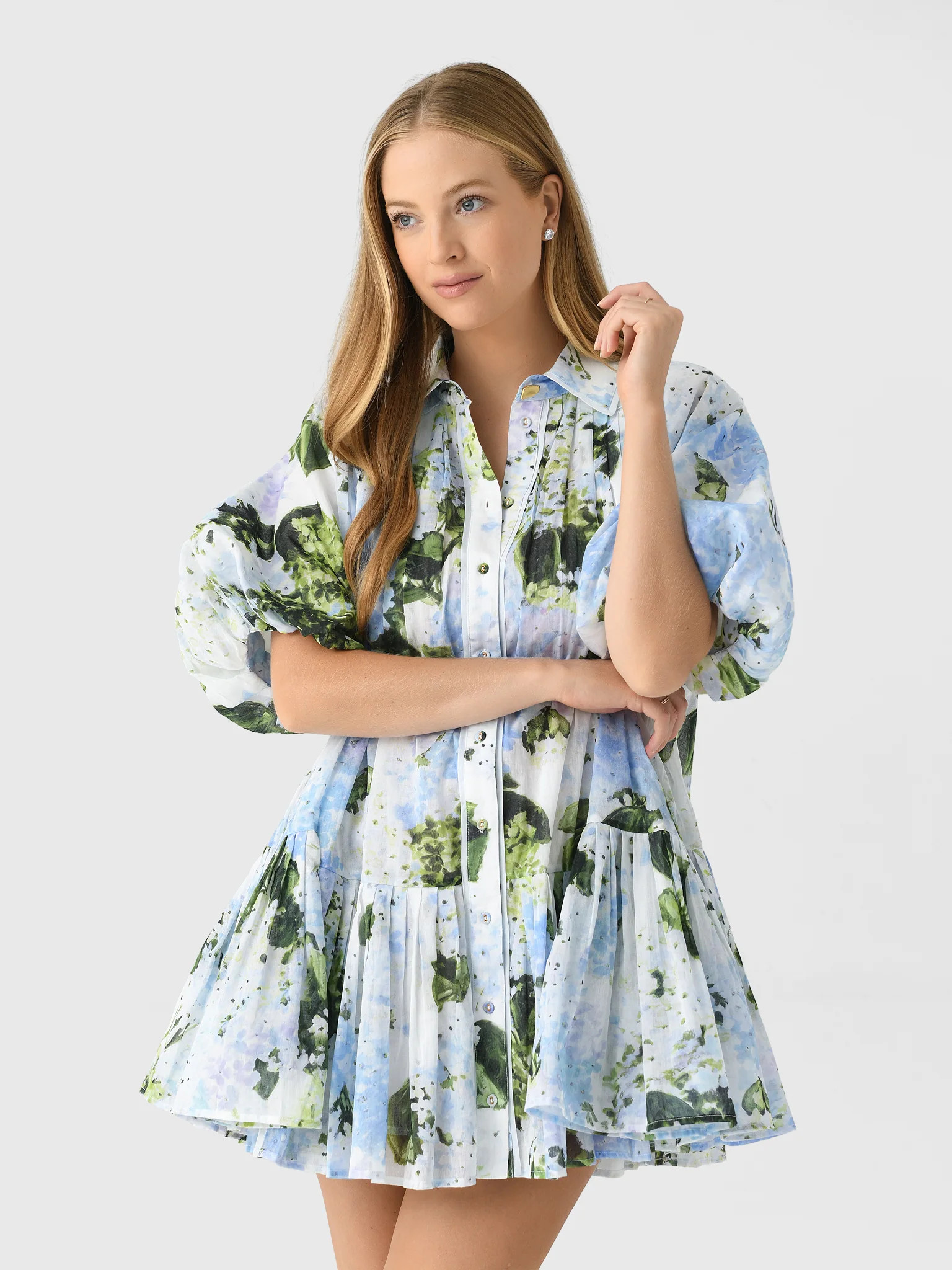 AJE
                      
                     Women's Anthea Mini Smock Dress | Saint Bernard