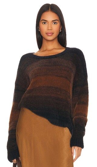 Slouchy Sweater in Chocolate Ombre | Revolve Clothing (Global)