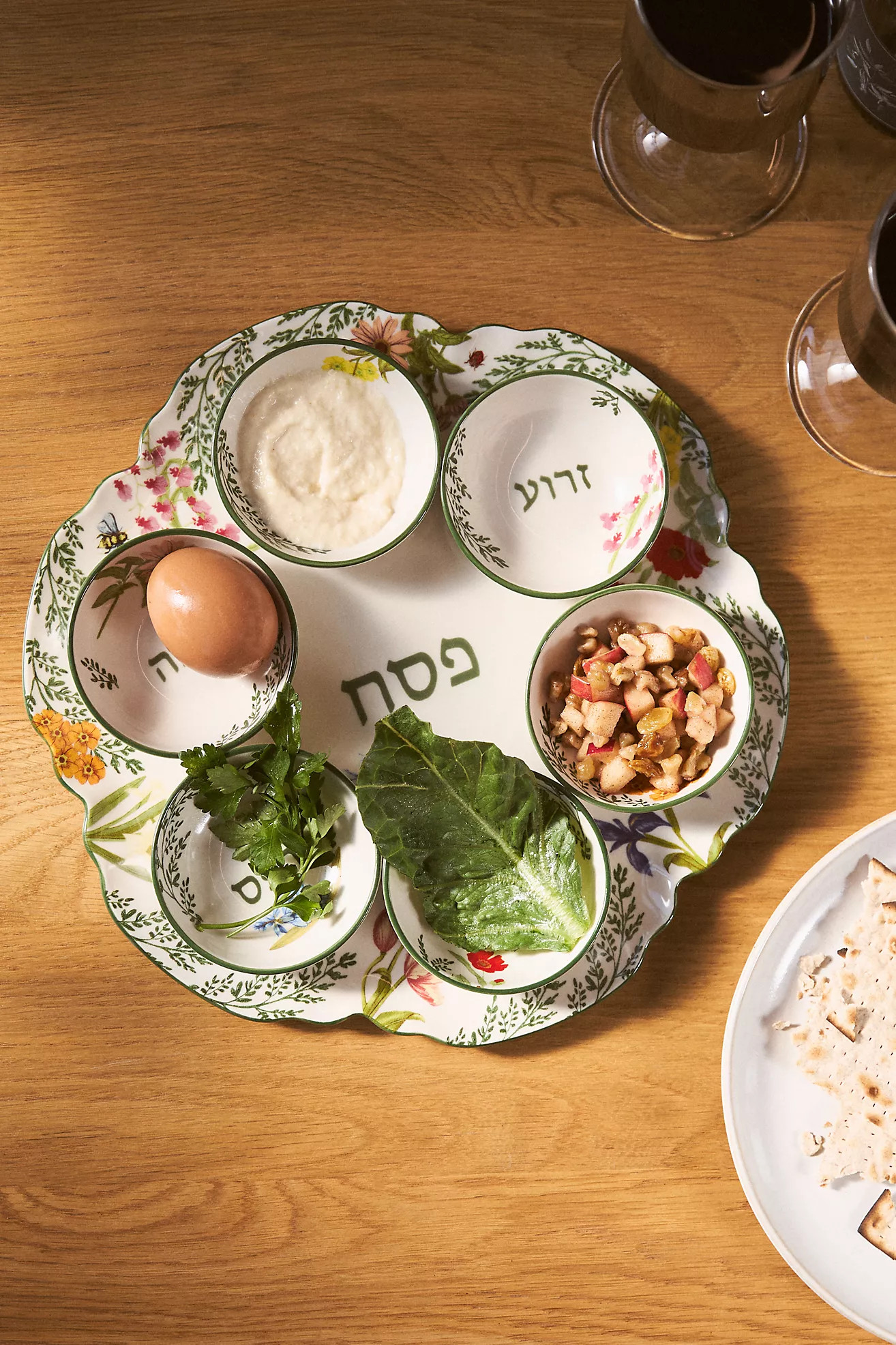 Eden Stoneware Seder Plate | Anthropologie (US)