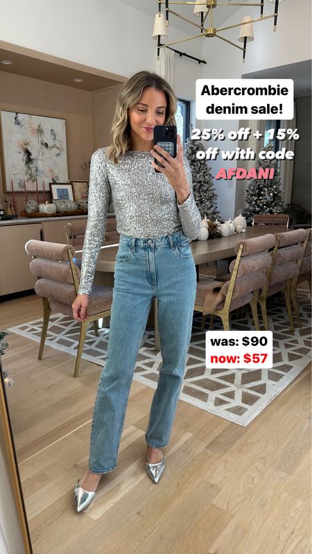 Abercrombie denim sale 👖 25% off jeans + additional 15% off with code AFDANI 🩷🙌🏼

#LTKfindsunder100 #LTKSeasonal #LTKsalealert