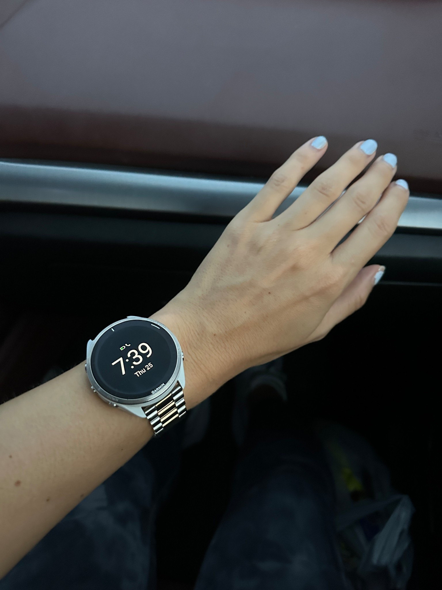 Now I don’t feel as bad wearing my watch with nice clothes! 

watch band, metal watch band, garmin forerunner 965, garmin watch, garmin watch band replacement 

#LTKFindsUnder100 #LTKActive