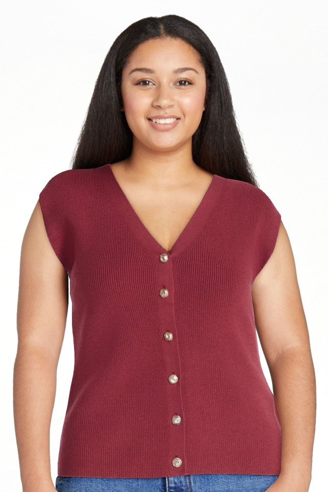 Scoop Women's V Neck Cardigan Sweater, Lightweight, Sizes XS-XXL | Walmart (US)