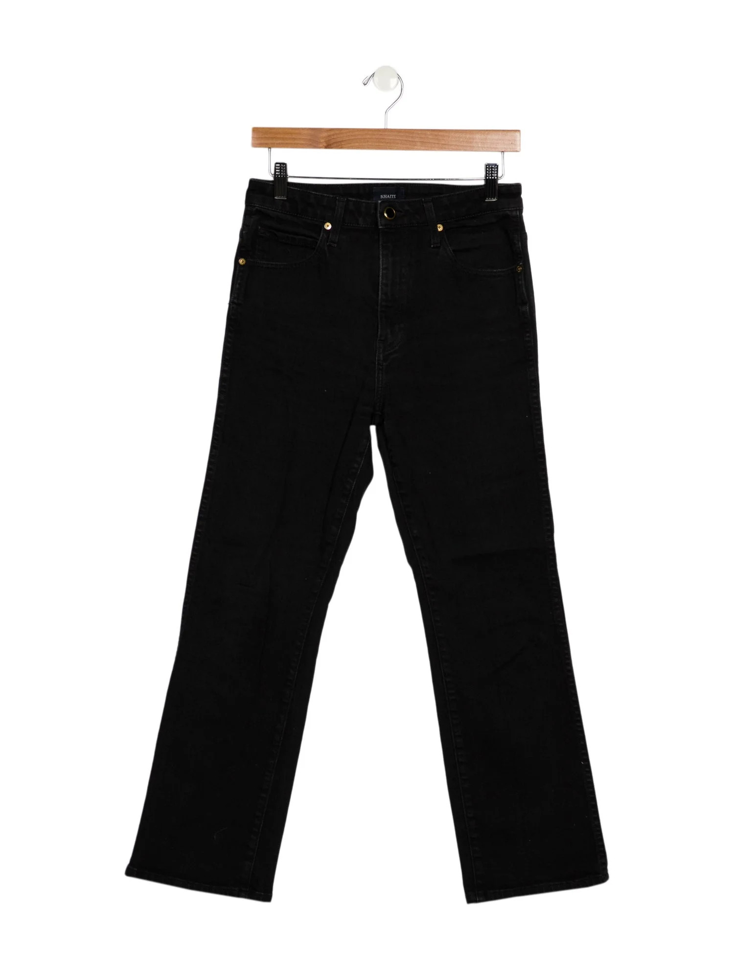 High-Rise Straight Leg Jeans | The RealReal