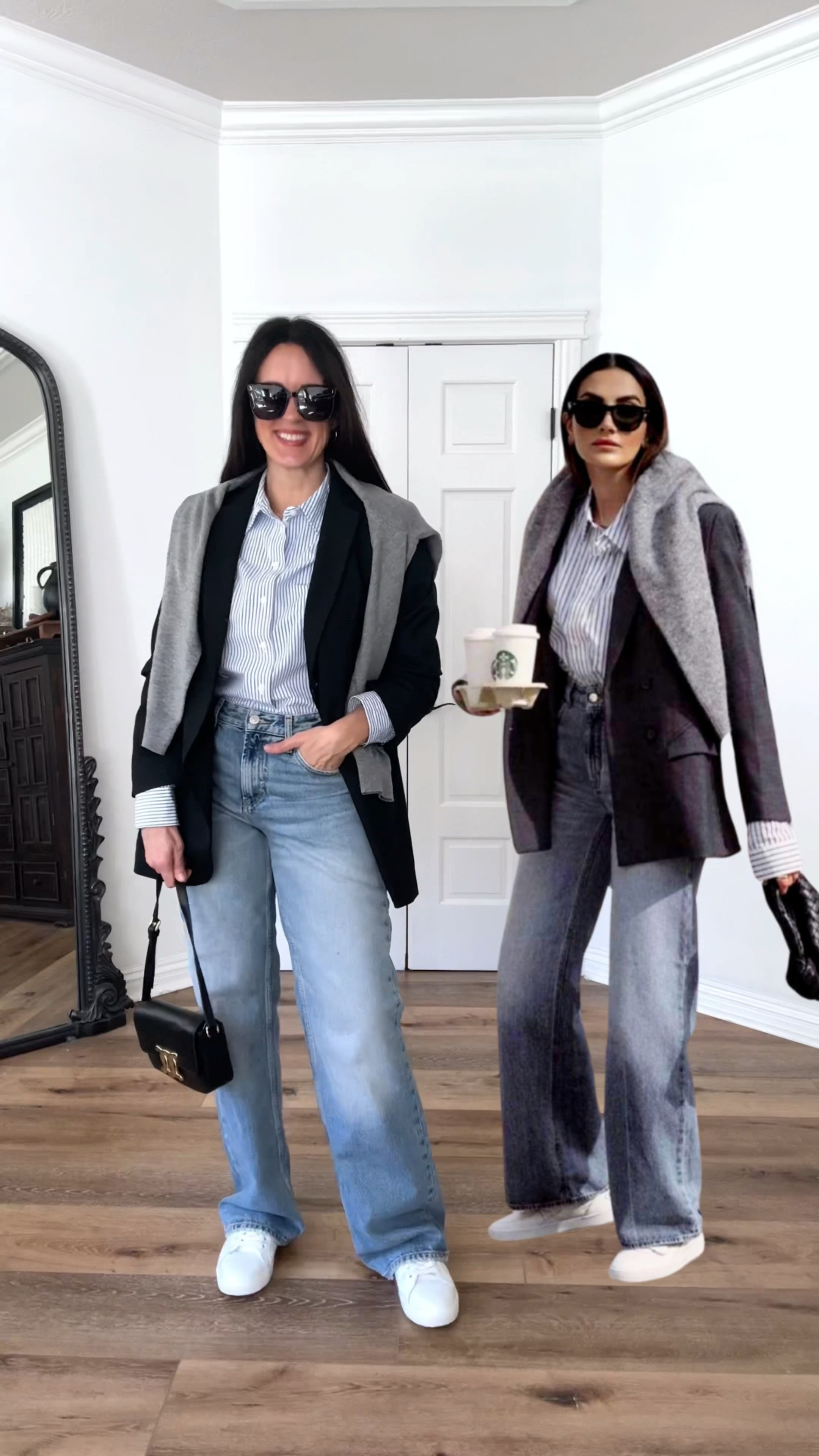 Some casual Pinterest inspo!

Sizing:
Blazer-oversized, in small
Striped shirt-Target, roomy, in small
Jeans-from Zara, linked over on IG stories under “Feb Link”
Tennies-Sam Edelman Ethyl tennis shoes, TTS

casual outfit | elevated casual | preppy casual | black blazer | fashion Tennies 

#LTKover40 #LTKfindsunder50 #LTKstyletip