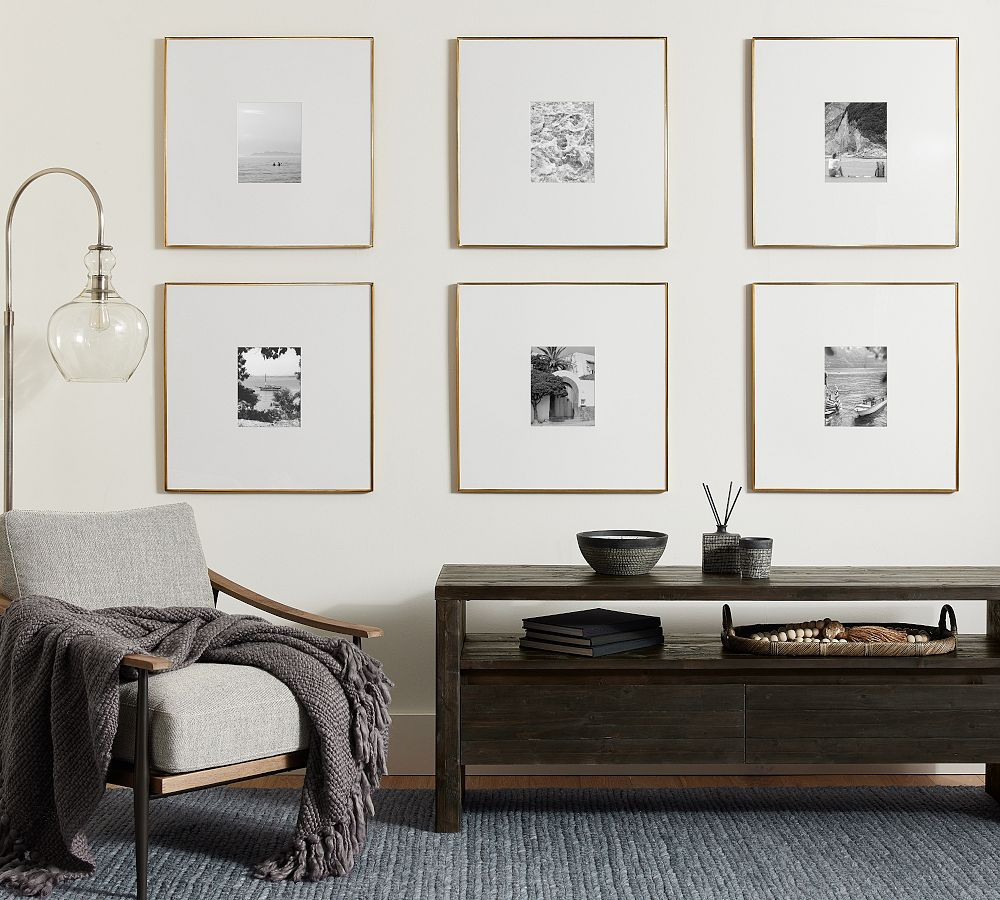 Stowe Modern Metal Frames, 25x25 | Pottery Barn (US)