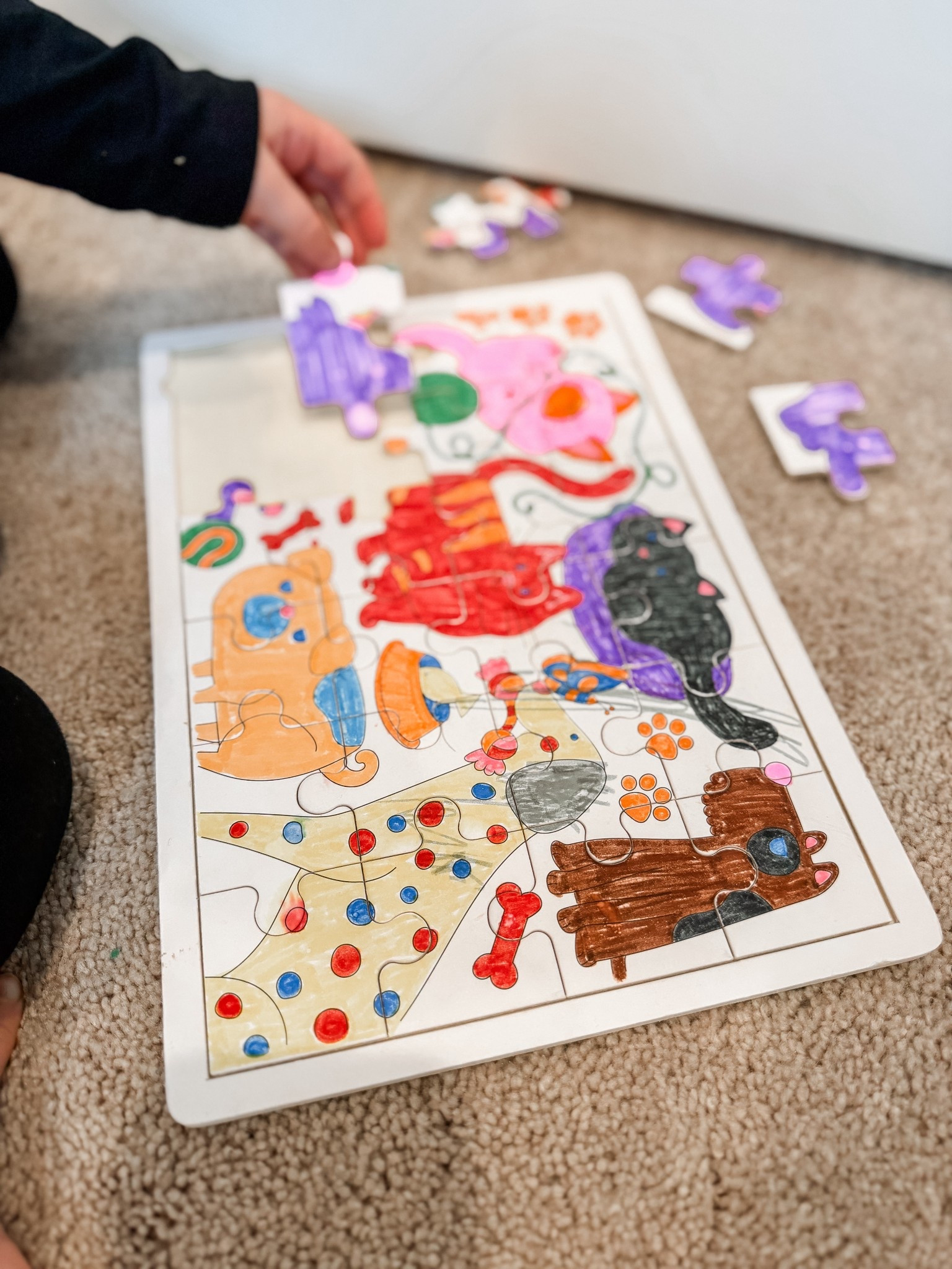 Easter basket ideas | gift ideas | easter gifts | puzzle | jigsaw puzzle | color your own puzzle | craft

#LTKmomlife #LTKBaby #LTKKids