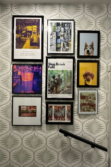 Gallery wall progress with inexpensive and lightweight frames, perfect for RV decor 

#maximalistdecor #rvdecor #rvlife

#LTKhome