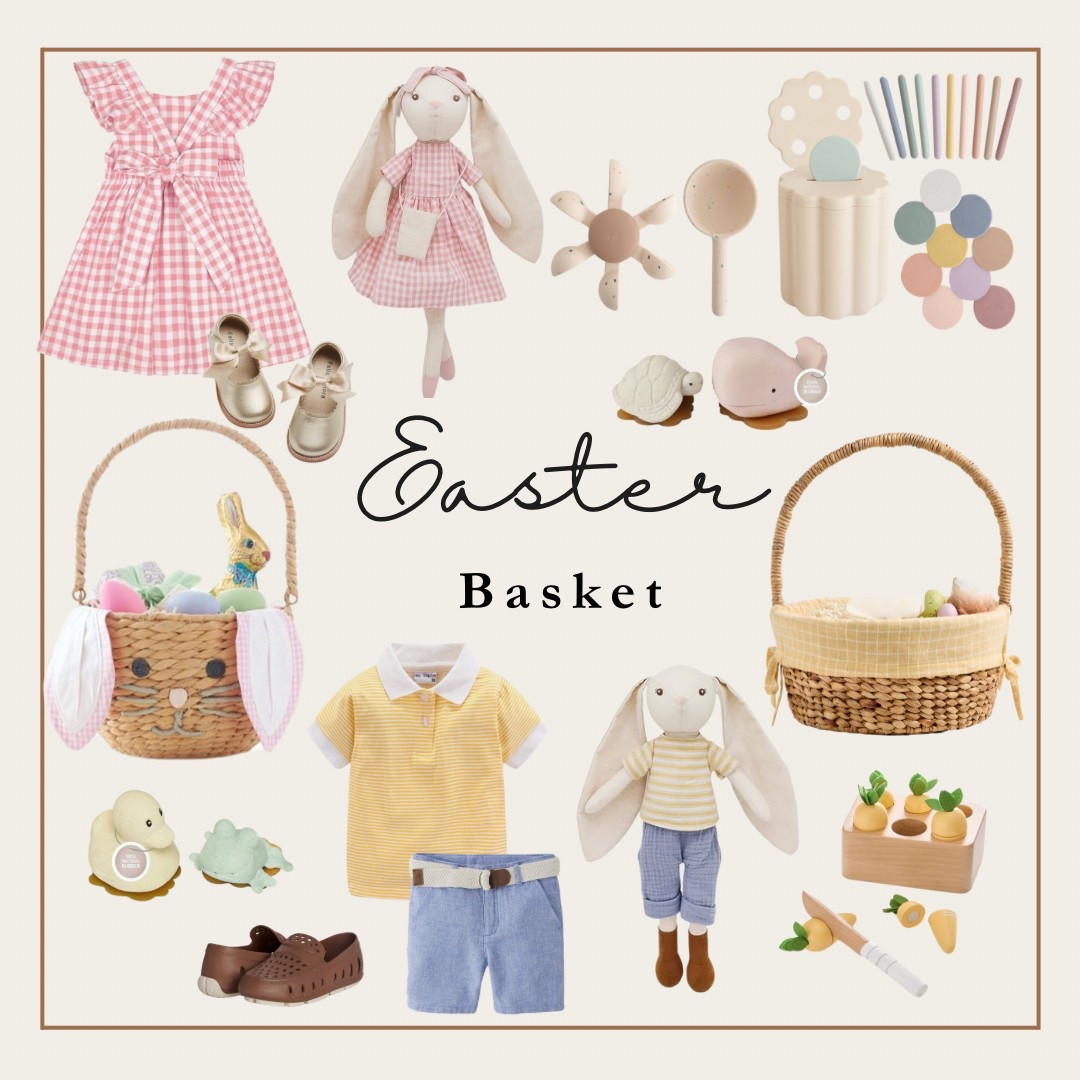 Boy/ Girl Easter baskets with matching bunny’s! Easter Basket Ideas with toys they can share and both enjoy!

The yellow basket is from Crate&Kids it’s not linkable on LTK so I listed one from Amazon! Still learning what’s all available on this platform. 

#LTKFamily #LTKKids #LTKBaby