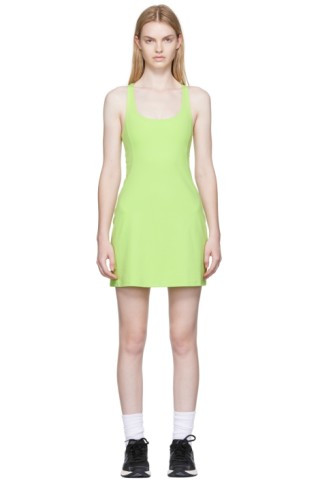 Girlfriend Collective - Green Paloma Dress | SSENSE