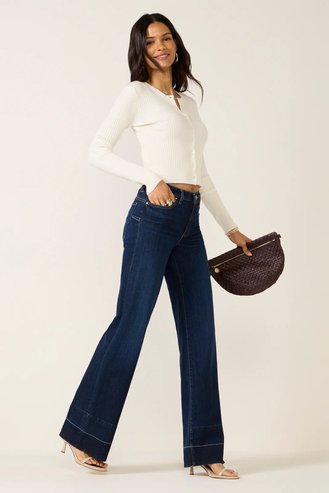 Maya Wide Leg Jean | Evereve