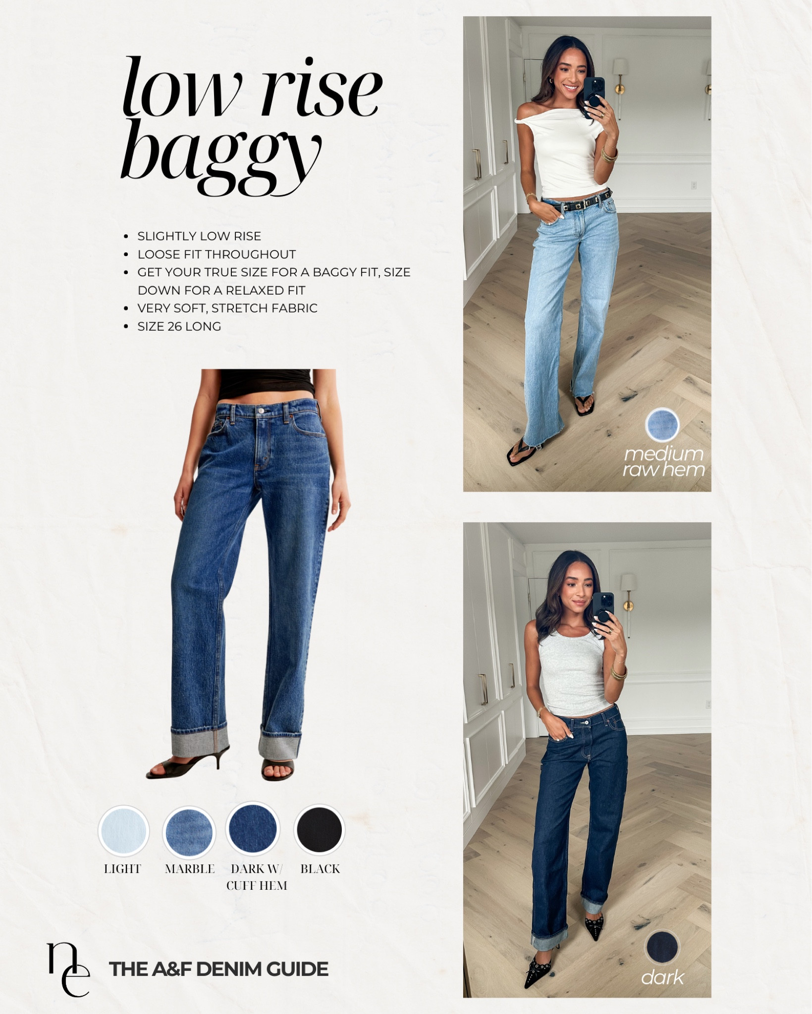 Use code AFNENA to save 15% off Abercrombie! All denim is 30% off + 20% off almost everything else! Plus my code STACKS on top! 🤩


Abercrombie code 
Abercrombie sale 
Abercrombie jeans 
Winter outfit 
Winter fashion 
Denim guide 
Jeans 
Denim 

#LTKSaleAlert #LTKStyleTip #LTKFindsUnder100