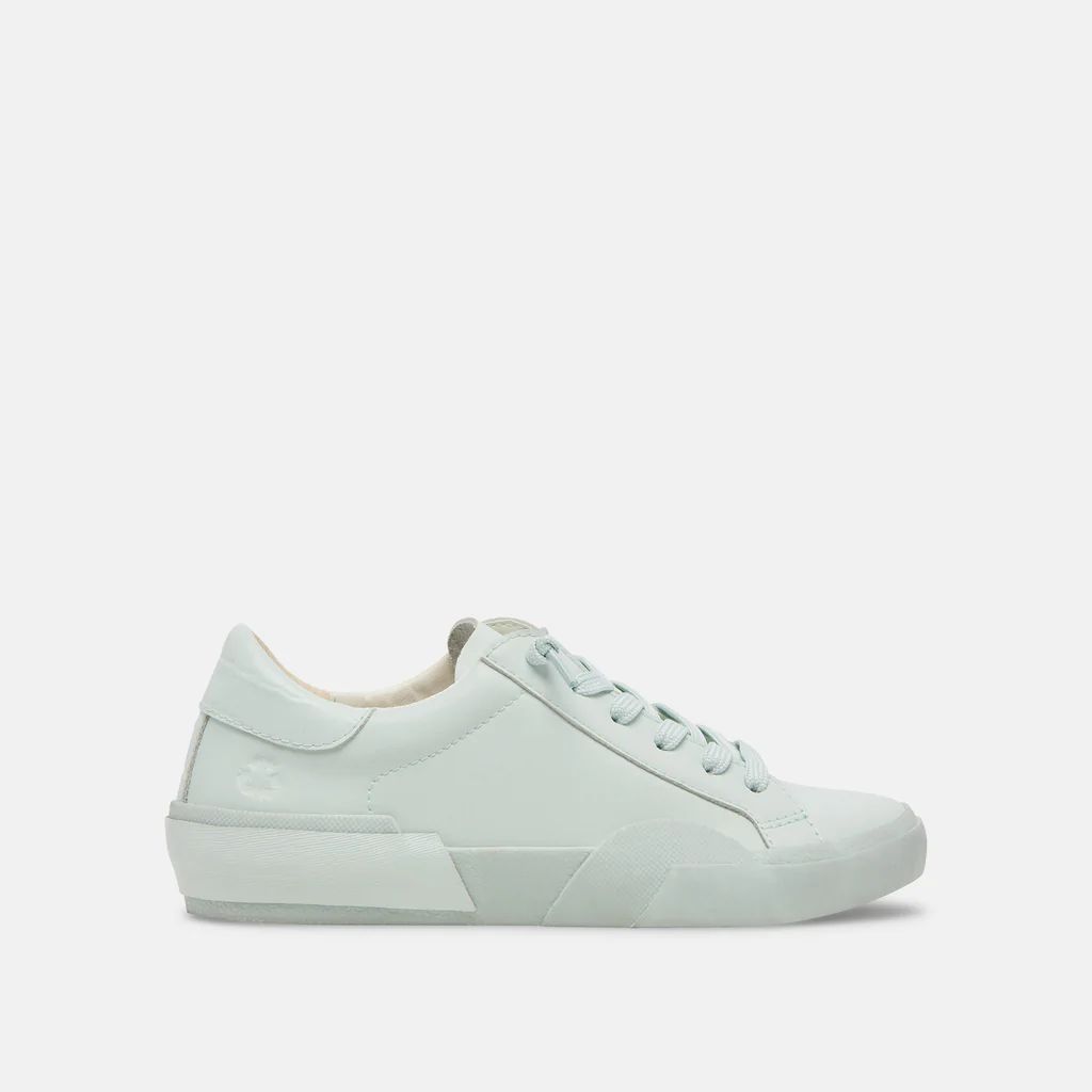 ZINA 360 SNEAKERS SEAFOAM RECYCLED LEATHER | DolceVita.com