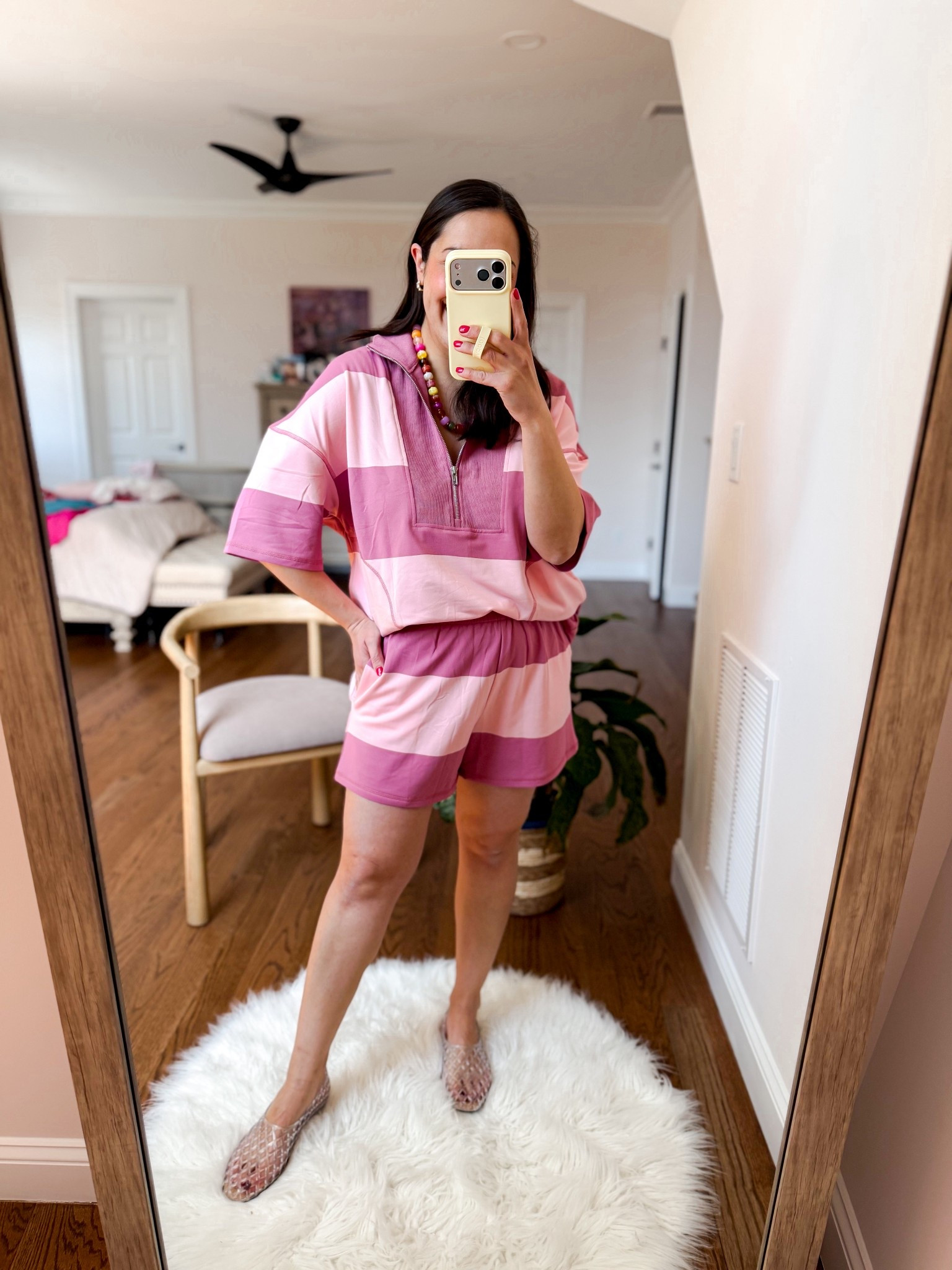 Amazon matching set
Size mediumm

#LTKmomlife #LTKgrwm #LTKSaleAlert