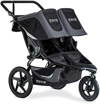 BOB Gear Revolution Flex 3.0 Duallie Double Jogging Stroller | Smooth Ride Suspension + Easy Fold... | Amazon (US)