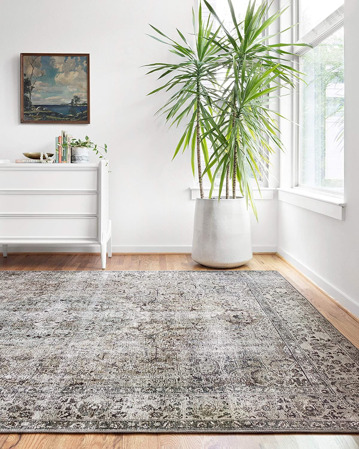 Amazon.com: Loloi II Layla Collection LAY-06 Taupe / Stone, Traditional 2'-0" x 5'-0" Accent Rug | Amazon (US)