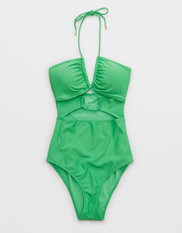 Aerie Cut Out One Piece Swimsuit | American Eagle Outfitters (US & CA)